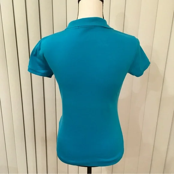 Ralph Lauren polo blue short sleeve blouse - Picture 7 of 9